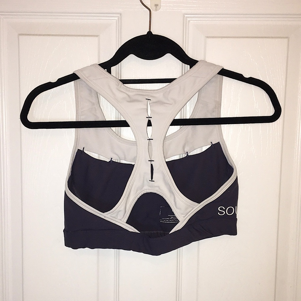 SOUL by Soulcycle Gray/White Workout Set